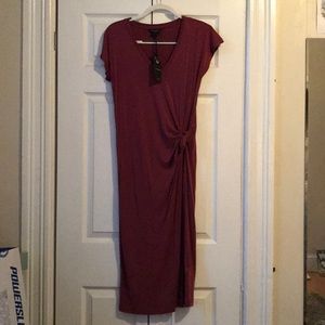 Lucky Brand Side Knot Knit Dress